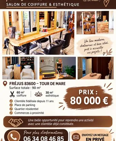À vendre, fond de commerce