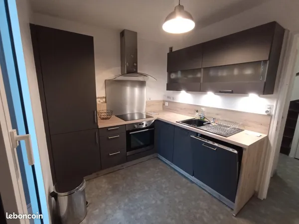 Duplex meublé avec terrasse et garage - Idéal couple ou colocation