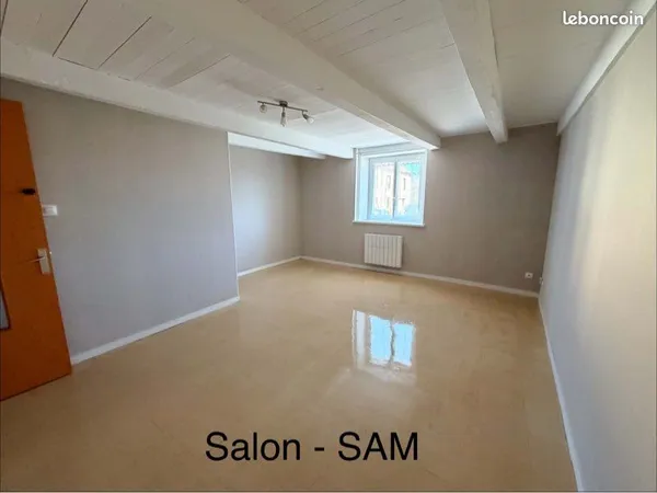 Appartement 3 chambres 90 m2 terrain