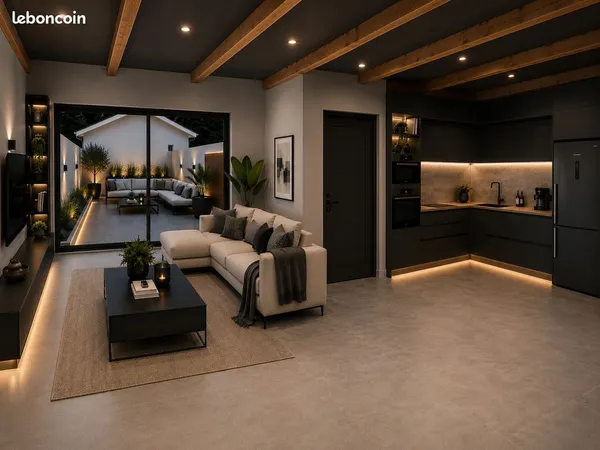 IRIGNY VILLAGE - Appartement de 50 m² avec terrasse, garage et stationnement