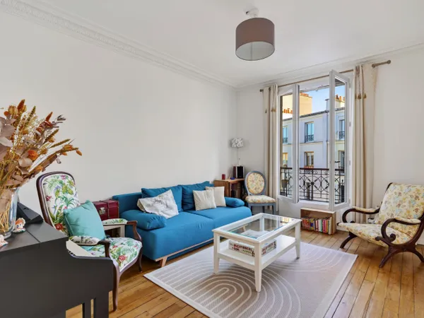 À vendre - Appartement traversant de 50 m² - Paris 15e