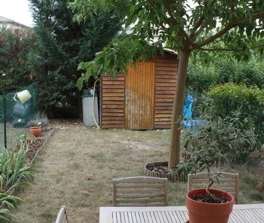 T3 a louer proche Aucamville / jardin