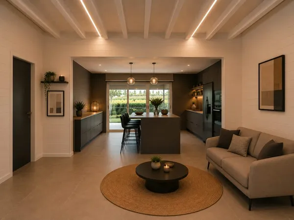 Maison d'environ 65m2 avec mezzanine à rénover Plein centre-ville d'Arès