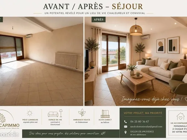 APPARTEMENT T3 - 68 m² - SALON-DE-PROVENCE