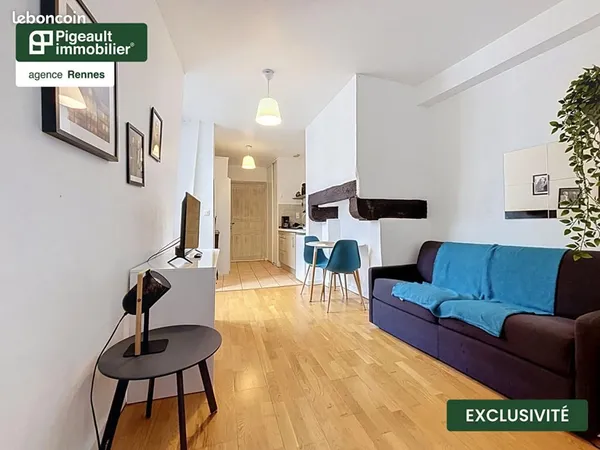 Studio 1 pièce 18 m²