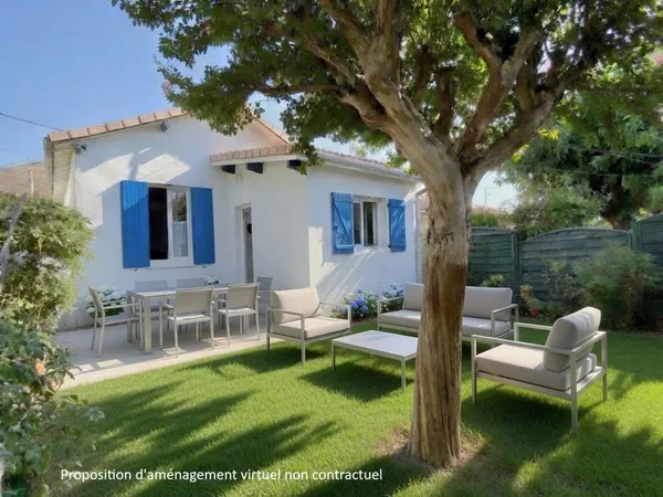 Maison de plain-pied 3 pièces 54 m²