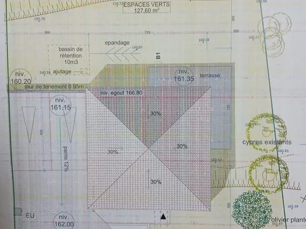 Terrain centre ville peillon