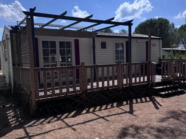 Mobil-home O'HARA 930 Panoramique sur PRL - Terrain 272m², Clim & Grande Terrasse