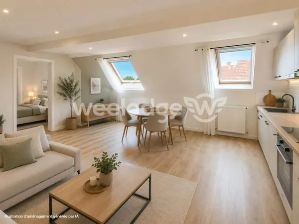 Appartement 2 pièces 50 m²