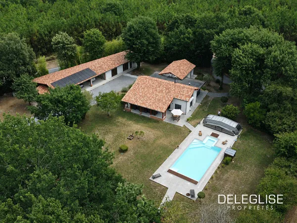 Domaine d'Exception avec piscine - Lac de Sanguinet