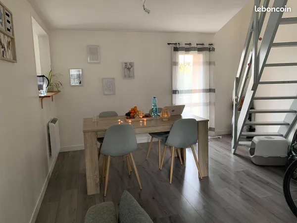 Maison T2 avec jardin