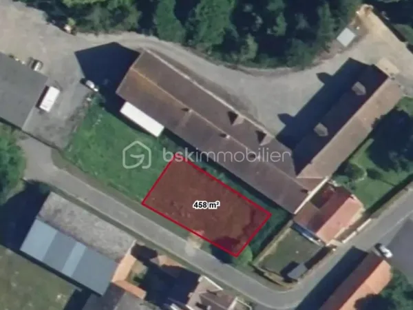 Terrain 450 m² Mericourt Sur Somme