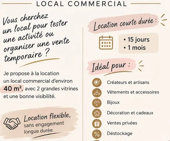Local éphémère