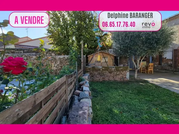 Maison en pierre de caractère - 214m2 - 7 pièces