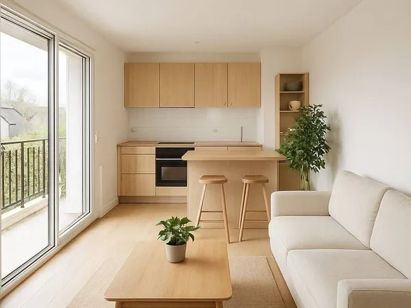 Appartement 1 pièce 33 m²