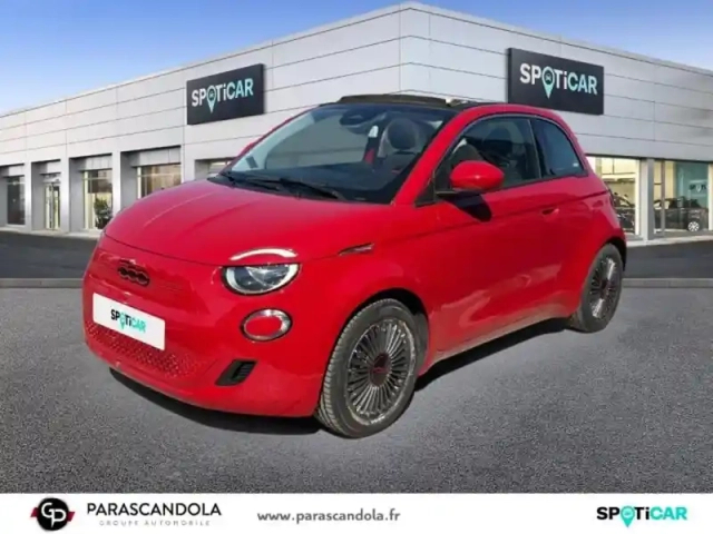 Fiat 500 e 95ch (red)