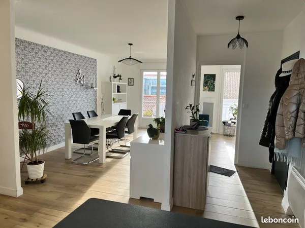Appartement spacieux et lumineux