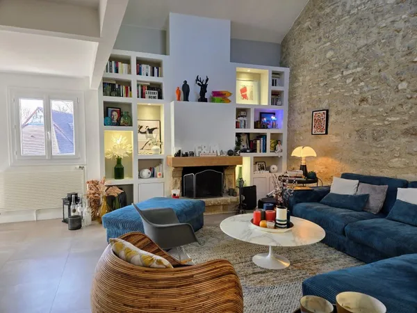 Vends maison 200m² Chavenay - Coup de coeur assuré : le moderne dans le charme de l'ancien