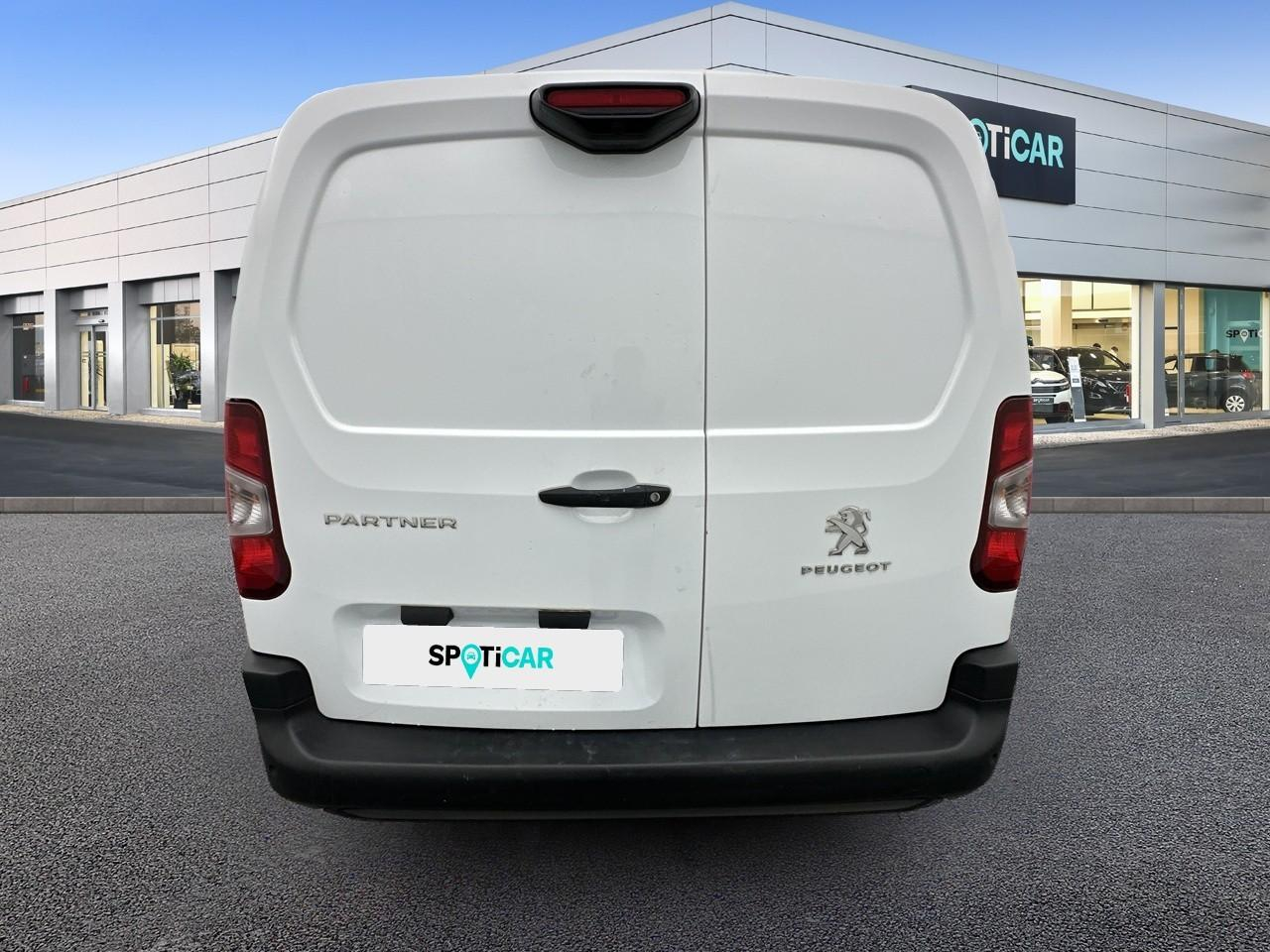 Peugeot Partner fourgon long 950 kg bluehdi 100 s&s bvm6 asphalt — photo 5