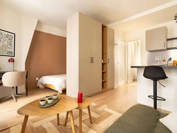 Studio 1 pièce 24 m²