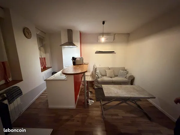 T2 meublé tout équipé