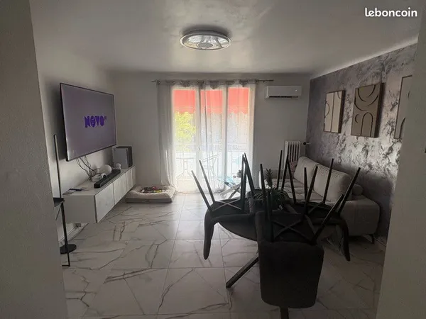 Appartement T3 traversant