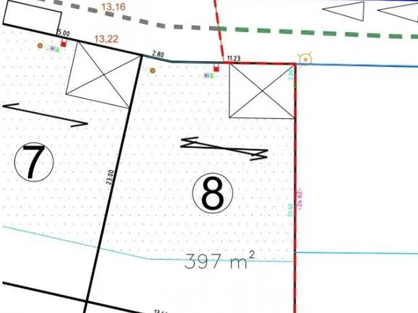Terrain 397 m² Beaussais Sur Mer