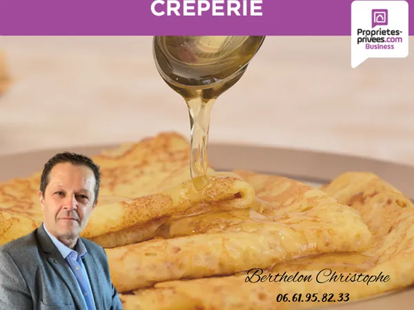 EXCLUSIVITE SECTEUR AUXERRE - RESTAURANT CREPERIE 60 COUVERTS AVEC TERRASSE