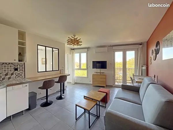 Appartement Meublé Type 2 de 38m²