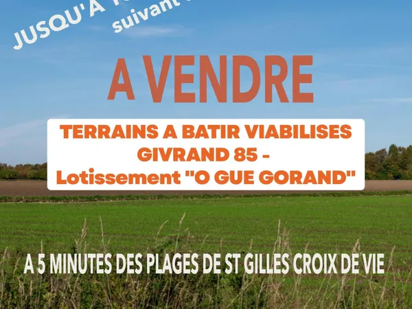 TERRAIN A BATIR LIBRE CONSTRUCTEUR
