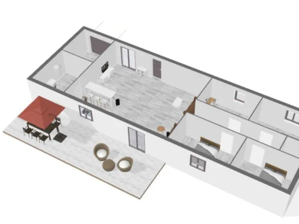 Maison 4 pièces 100 m²