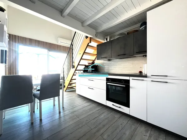 FRONTIGNAN PLAGE, APPARTEMENT T2 DE 39,5 M2 AVEC VUE MER