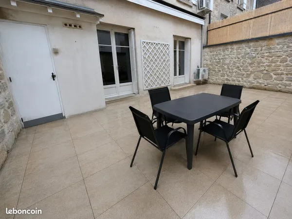 T3 meublé neuf + CLIMATISATION - 57m² + terrasse 32 m² - Brive ARSONVAL