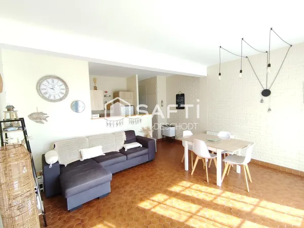 Appartement 3 pièces 55m²