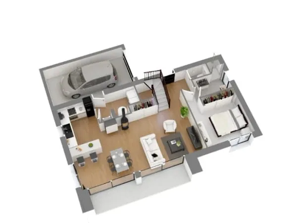 Maison neuve 6 pièces 110 m²