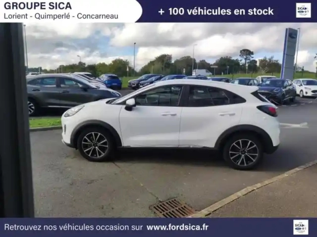 Ford Puma 1.0 flexifuel 125ch s&amp;s mhev titanium business — photo 4