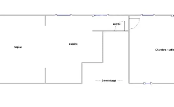 Appartement 2 pièces 48 m²