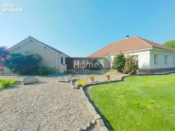 Maison contemporaine 120m2 + construction attenante 100m2