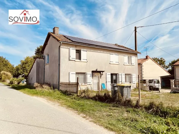 AGREABLE MAISON DE CAMPAGNE INDÉPENDANTE AVEC GRAND TERRAIN