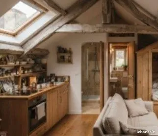Studio sous les toits de Saint-Macaire