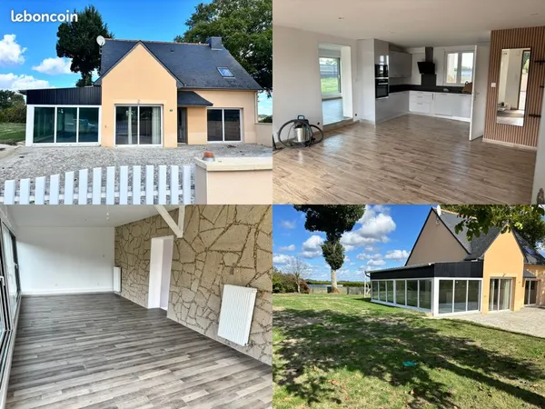 Maison 127 m² - 3 chambres - campagne de La Bouëxière - 1 000 /mois