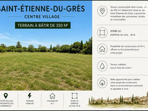 Terrain 348 m²