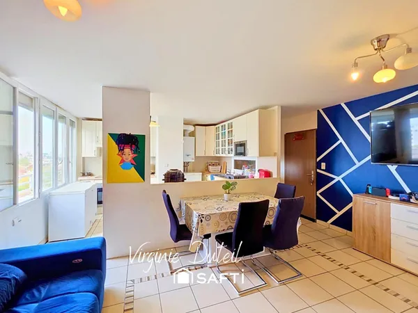 Appartement familial de 88 m² avec 3 chambres
