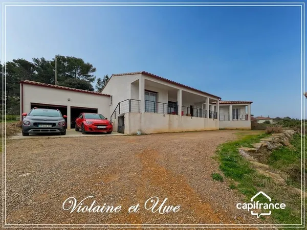 Villa contemporaine de 5 chambres avec piscine et 3 000 m² de terrain - Minervois - Sud de la France