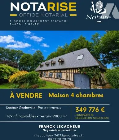 Maison 5 pièces 189 m²