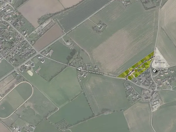 Terrain 375 m² Val D Arry