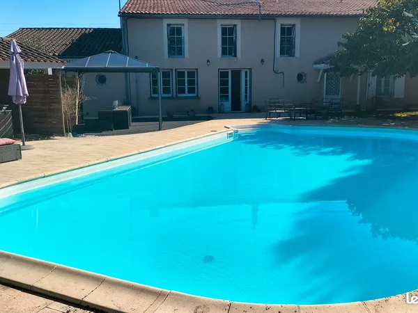 Demeure d exception 1850 - grand volume parc arbore et piscine xl a fargues