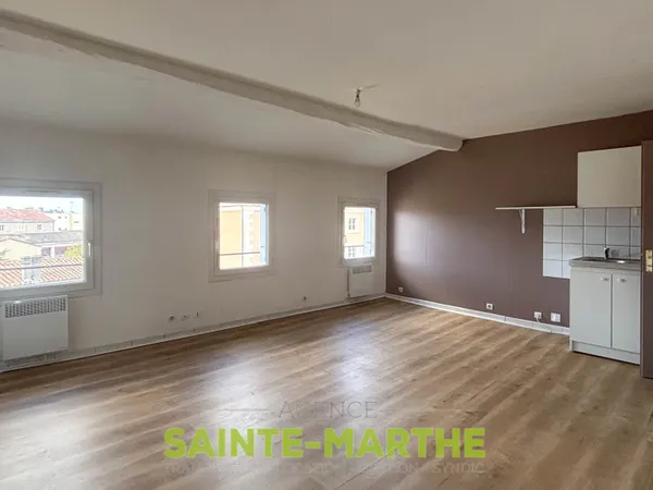 Niort centre, appartement type 2.