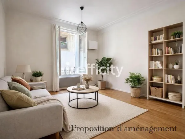 Appartement 1 pièce 28 m²