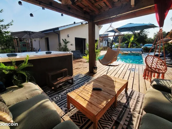 Villa piscine 137m2